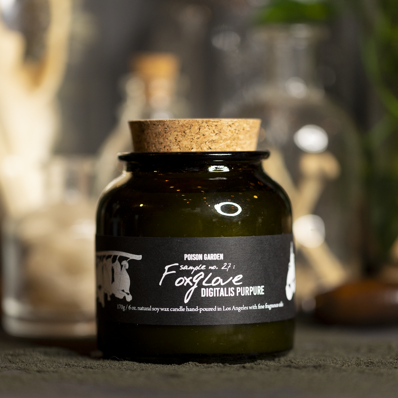 Cantrip Candles - Botany: Poison Garden ~ 6oz Candle