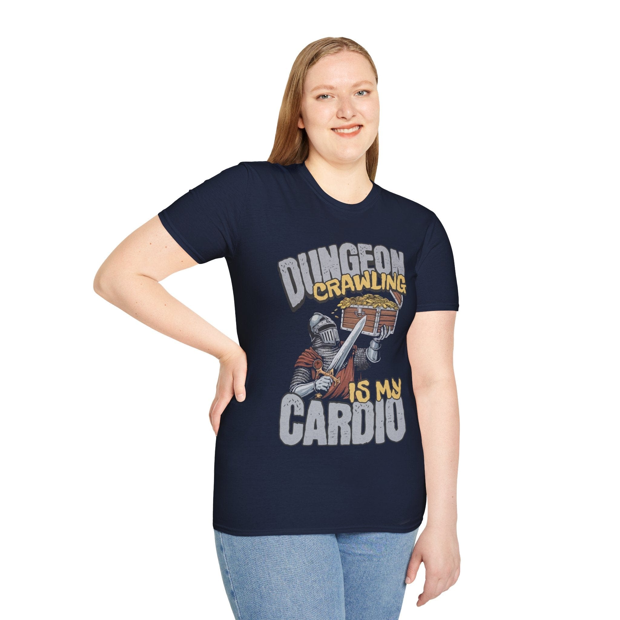 Funny D&D Shirt - Dungeon Crawling is My Cardio
