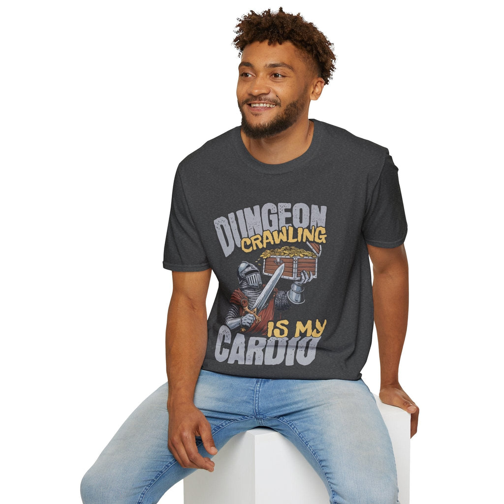 Funny D&D Shirt - Dungeon Crawling is My Cardio