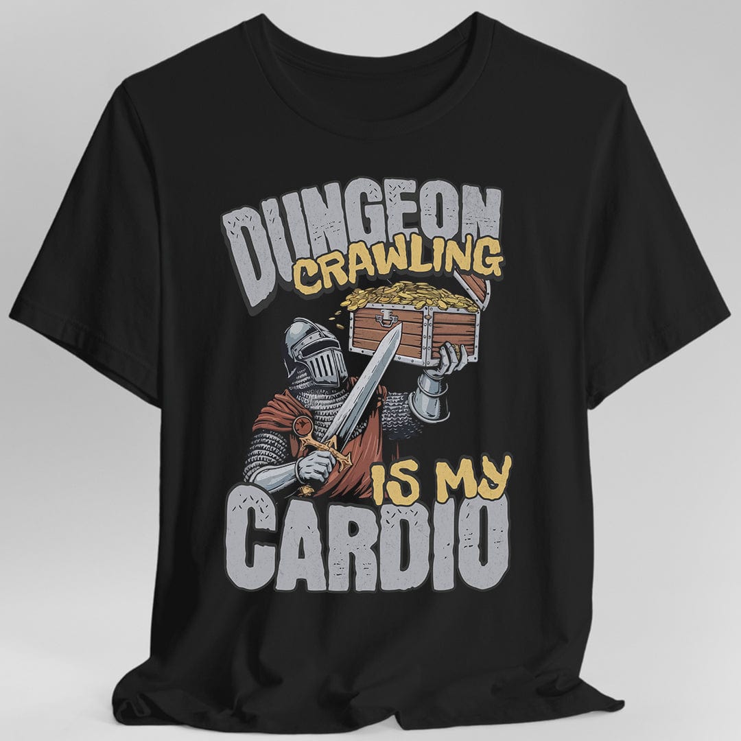 Funny D&D Shirt - Dungeon Crawling is My Cardio