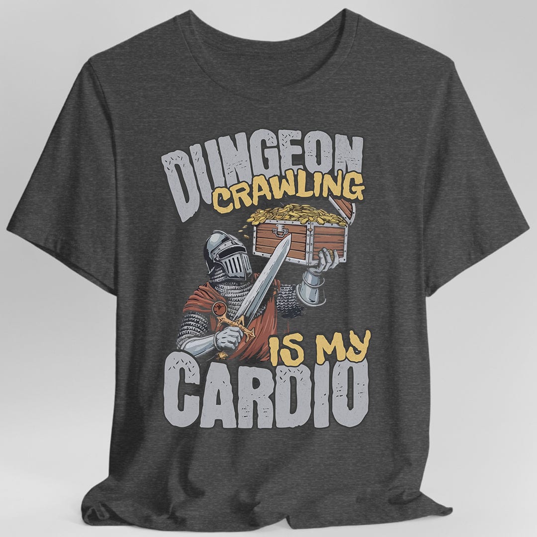 Funny D&D Shirt - Dungeon Crawling is My Cardio