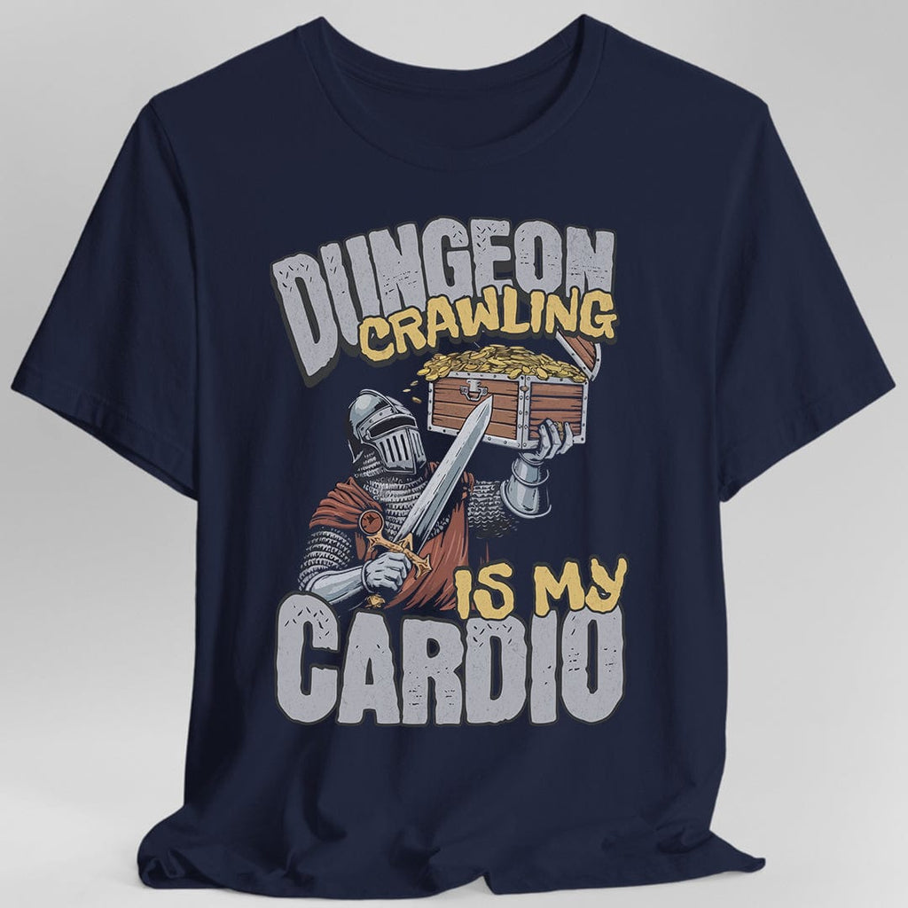 Funny D&D Shirt - Dungeon Crawling is My Cardio