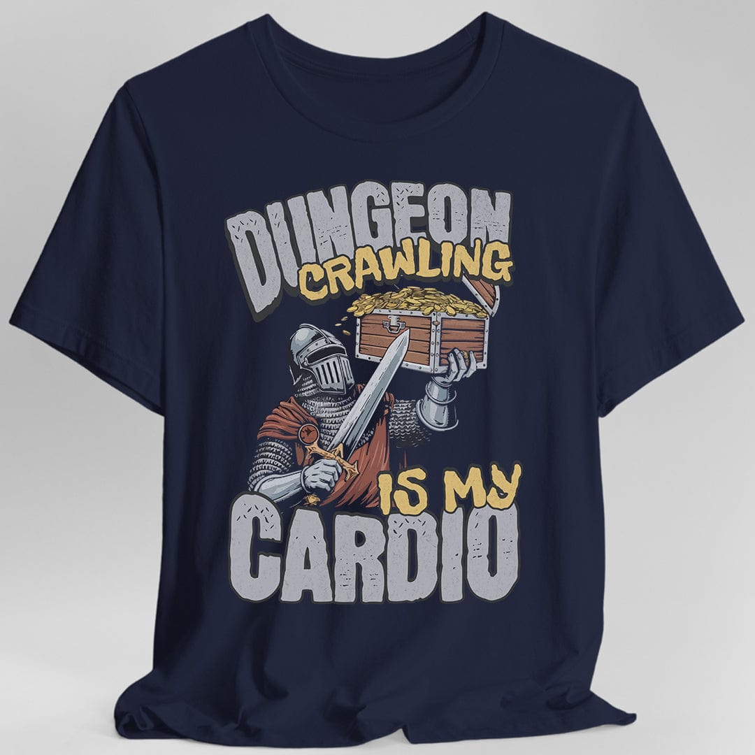Funny D&D Shirt - Dungeon Crawling is My Cardio