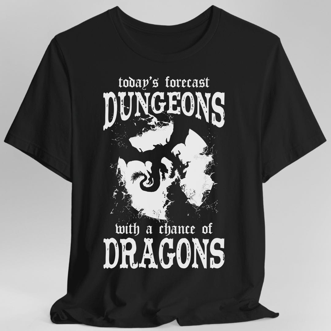 Funny D&D Weather Forecast Tshirt