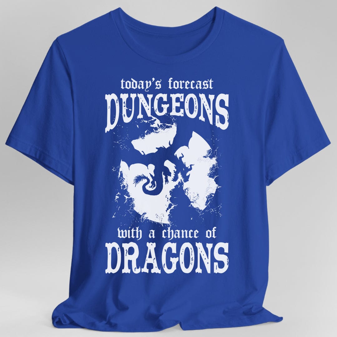 Funny D&D Weather Forecast Tshirt
