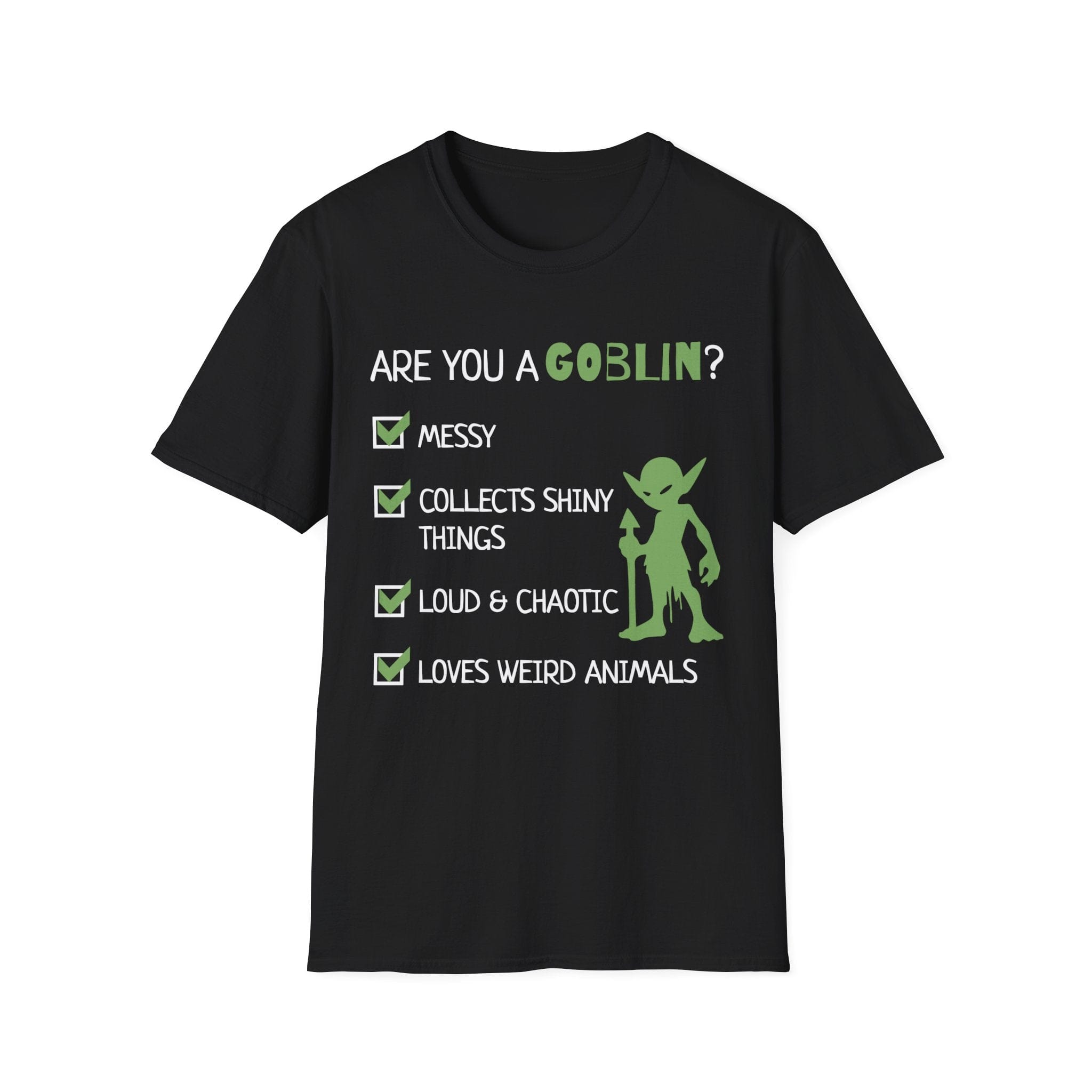 Goblin Quiz Shirt - Funny D&D Goblin Friend T-shirt