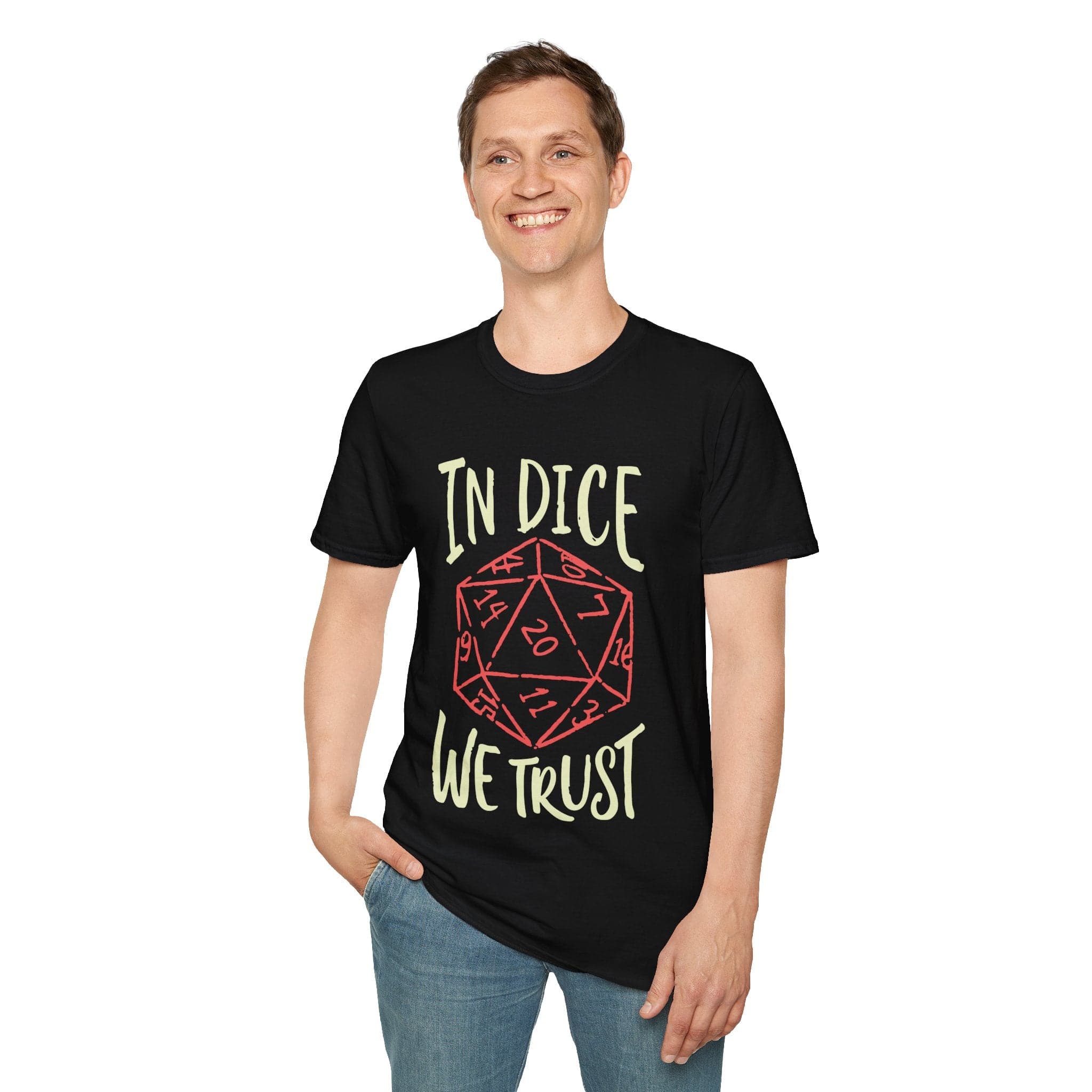 In Dice We Trust D&D T-Shirt
