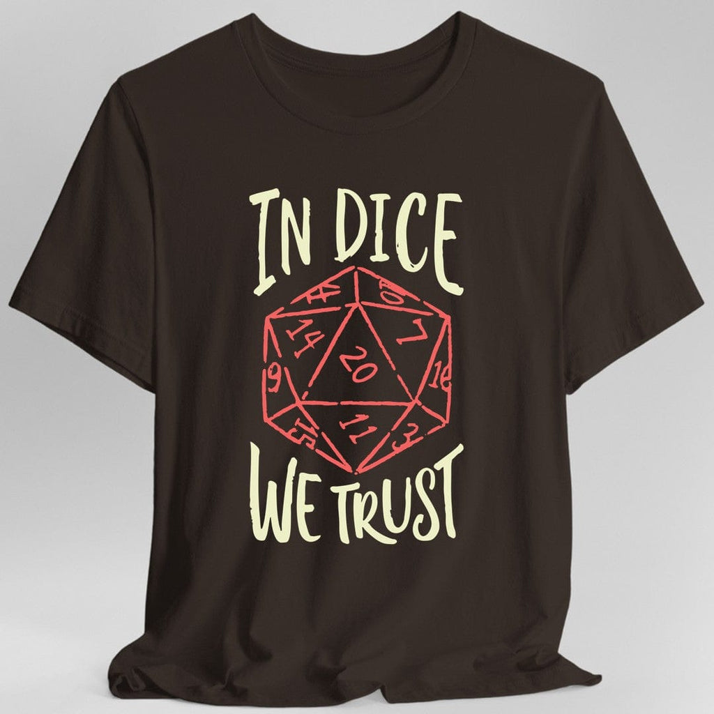 In Dice We Trust D&D T-Shirt