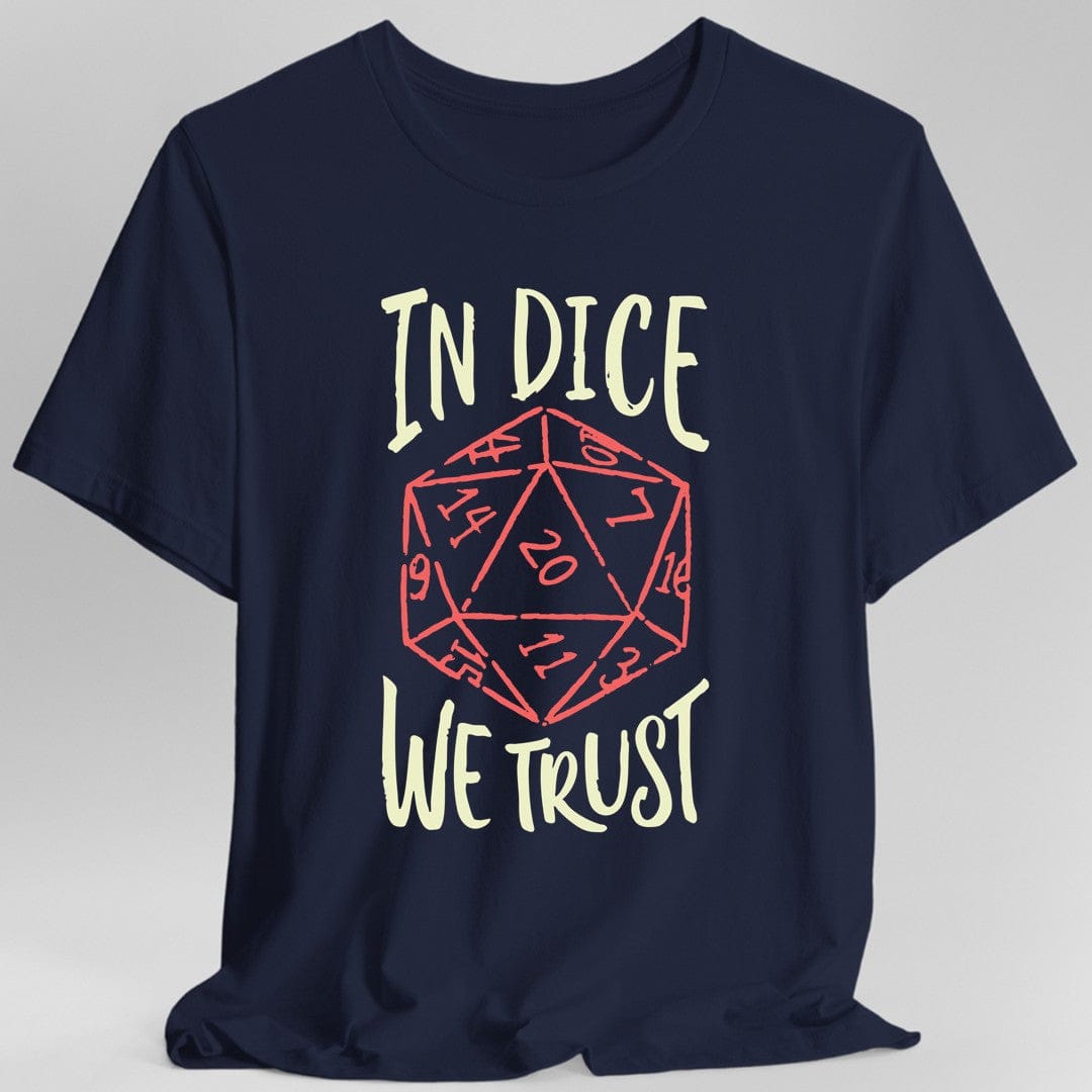 In Dice We Trust D&D T-Shirt