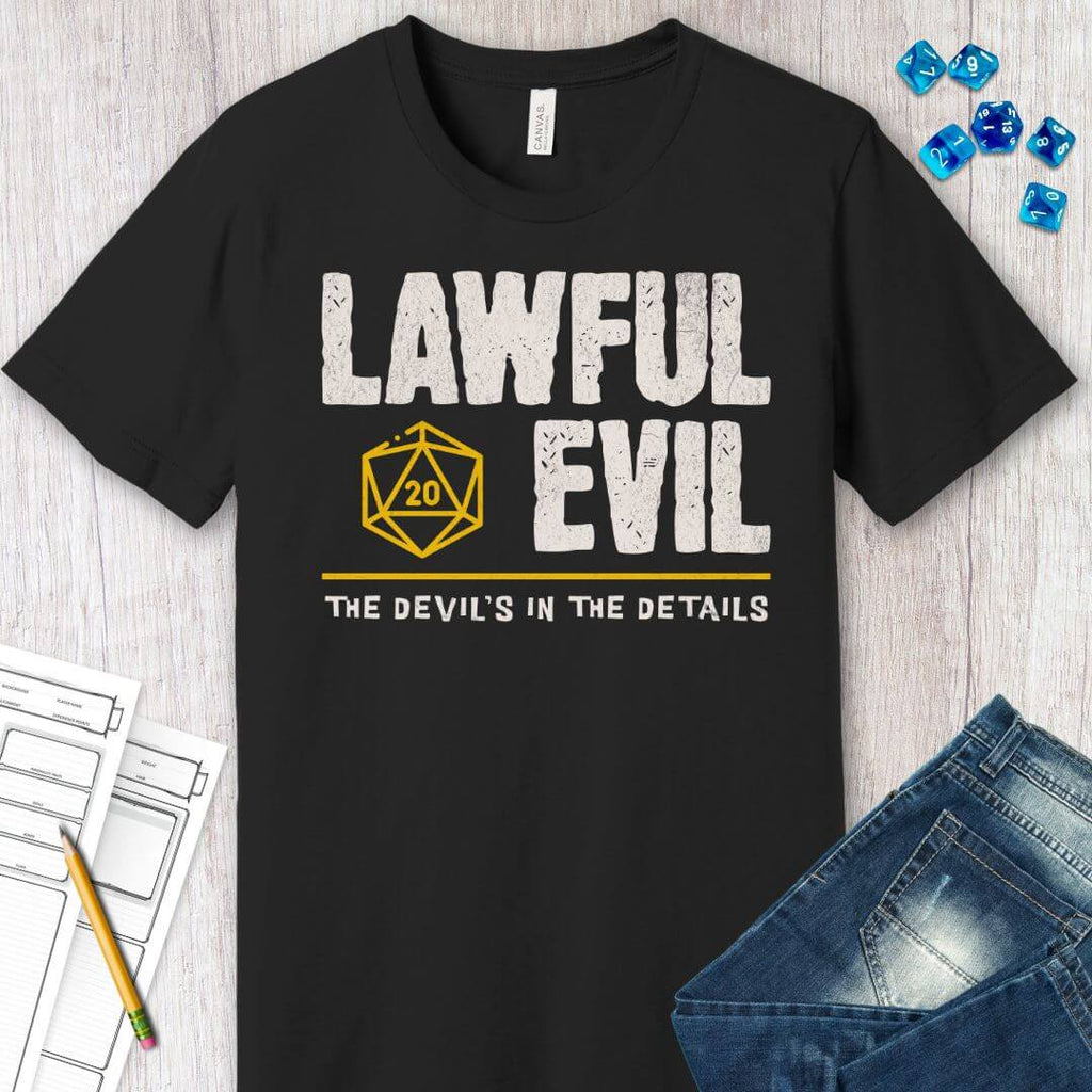 Lawful Evil Shirt - D&D Alignment T-shirt