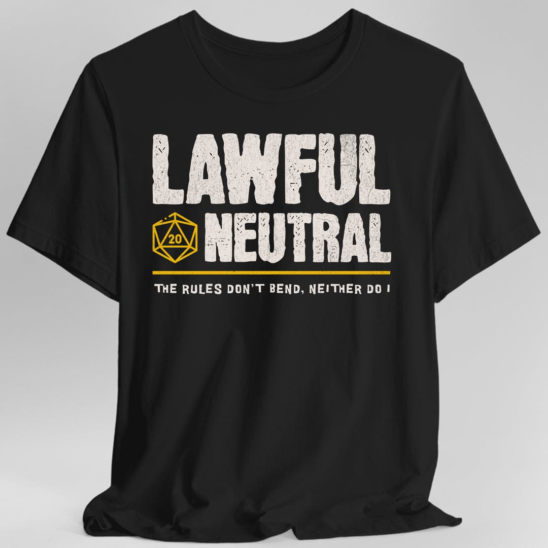 Lawful Neutral Shirt - D&D Alignment T-shirt