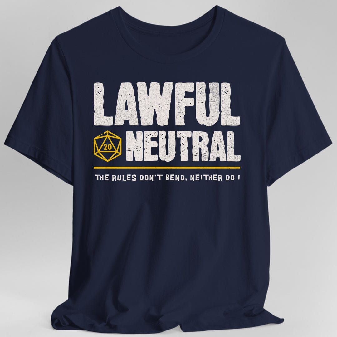 Lawful Neutral Shirt - D&D Alignment T-shirt