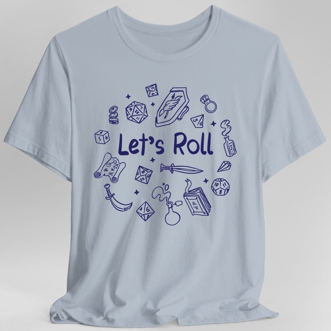 Let's Roll Doodle D&D Shirt