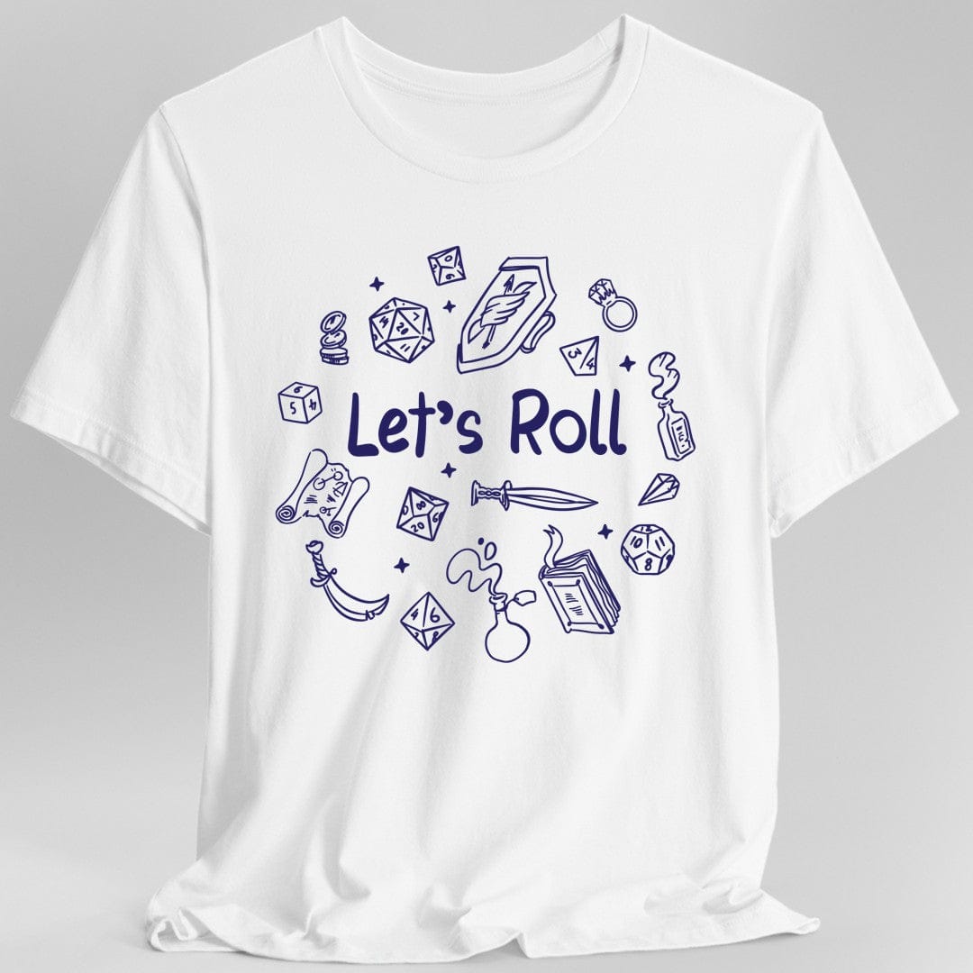 Let's Roll Doodle D&D Shirt