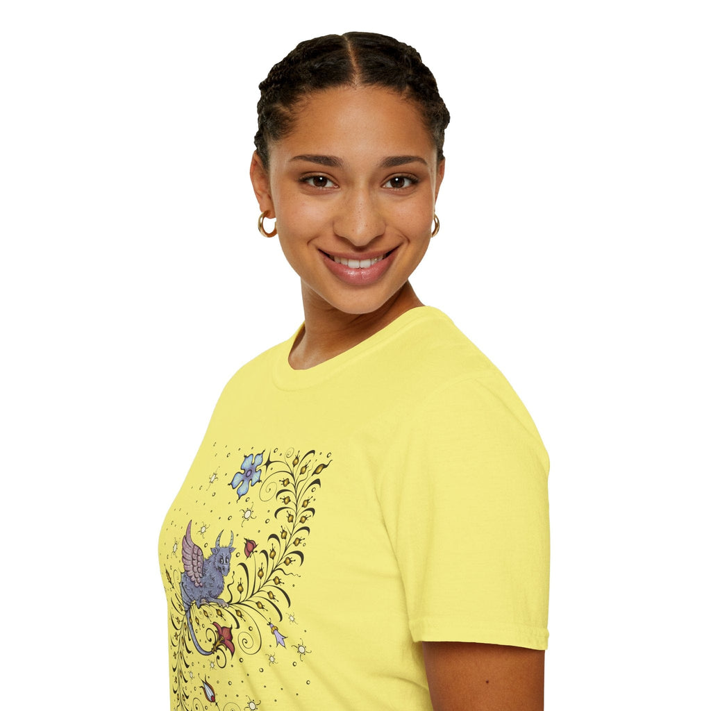 Medieval Manuscript Dragon Shirt