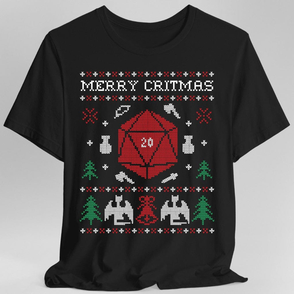 Merry Critmas Ugly Sweater T-shirt