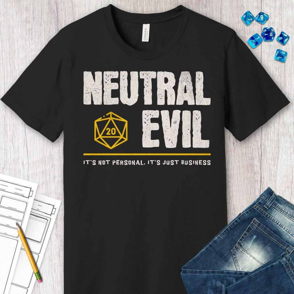 Neutral Evil Shirt - D&D Alignment T-shirt