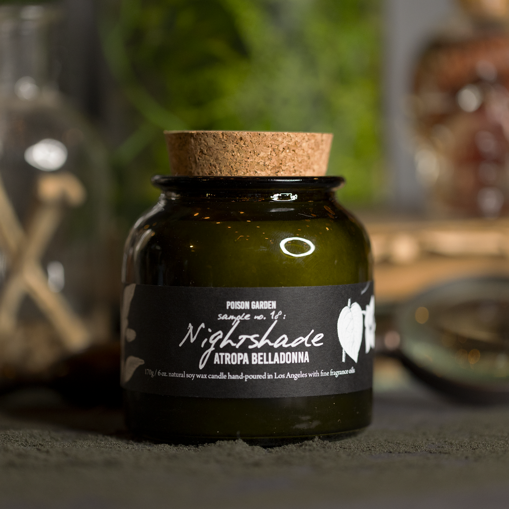 Cantrip Candles - Botany: Poison Garden ~ 6oz Candle