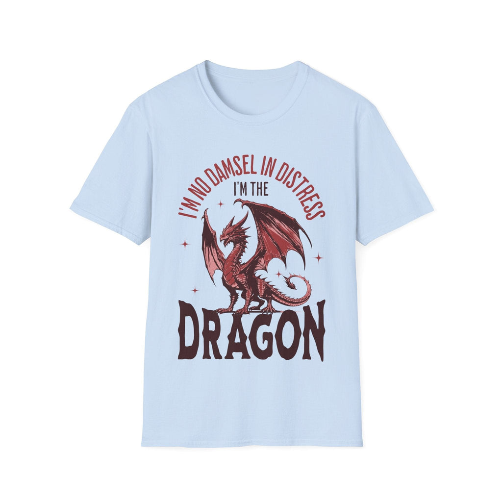 No Damsel In Distress Dragon Feminism Shirt