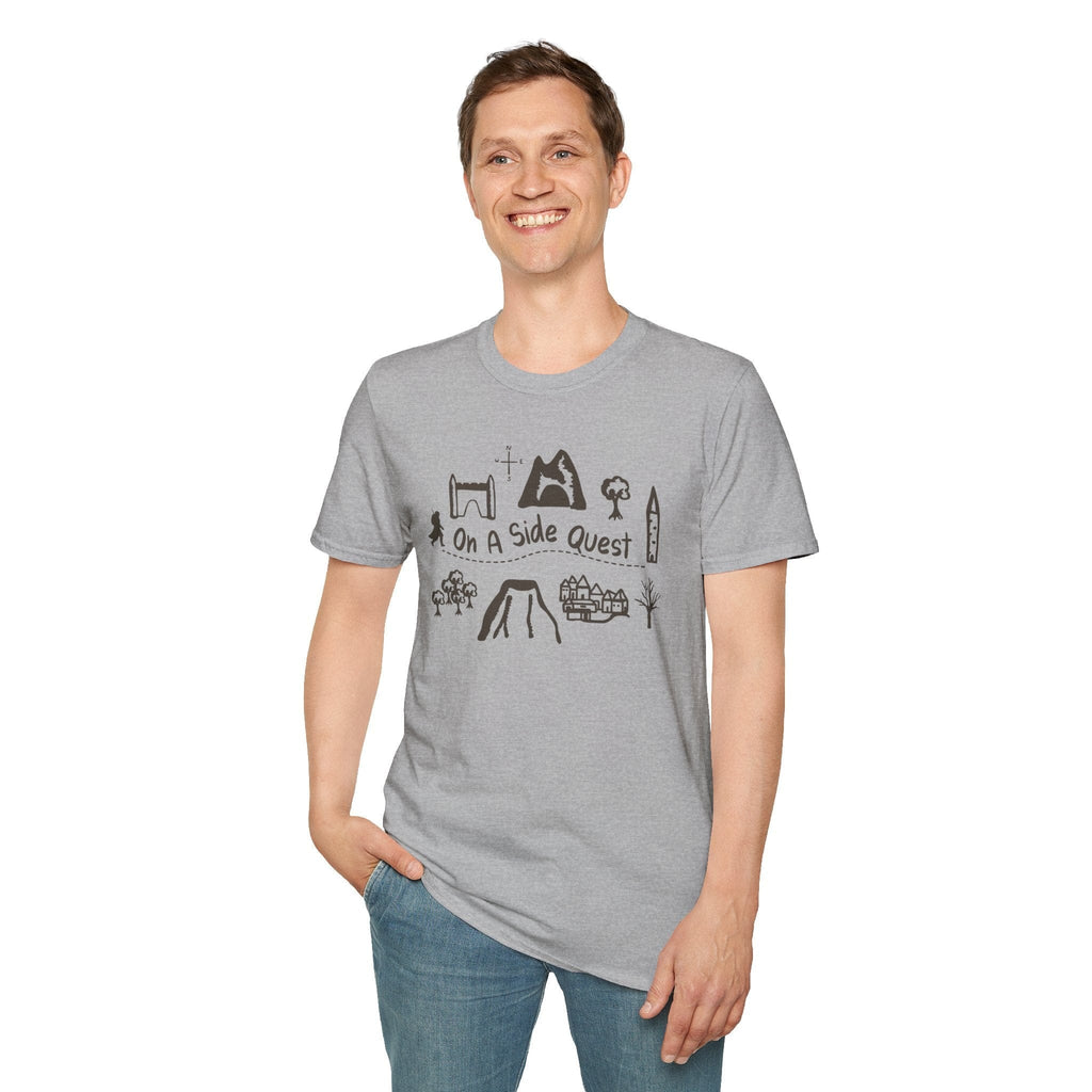 On A Side Quest Doodle T-Shirt