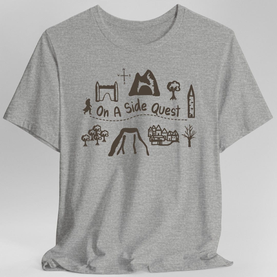 On A Side Quest Doodle T-Shirt