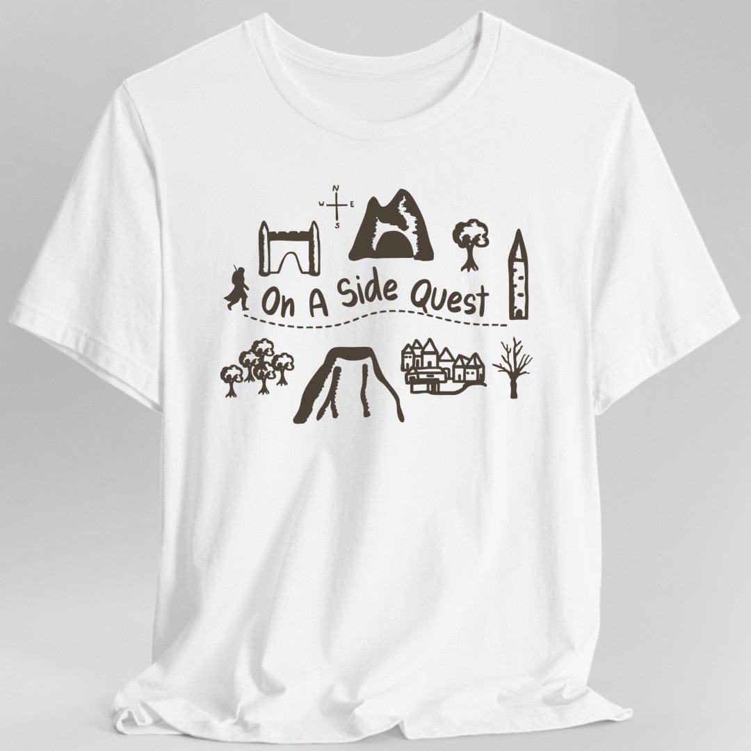 On A Side Quest Doodle T-Shirt