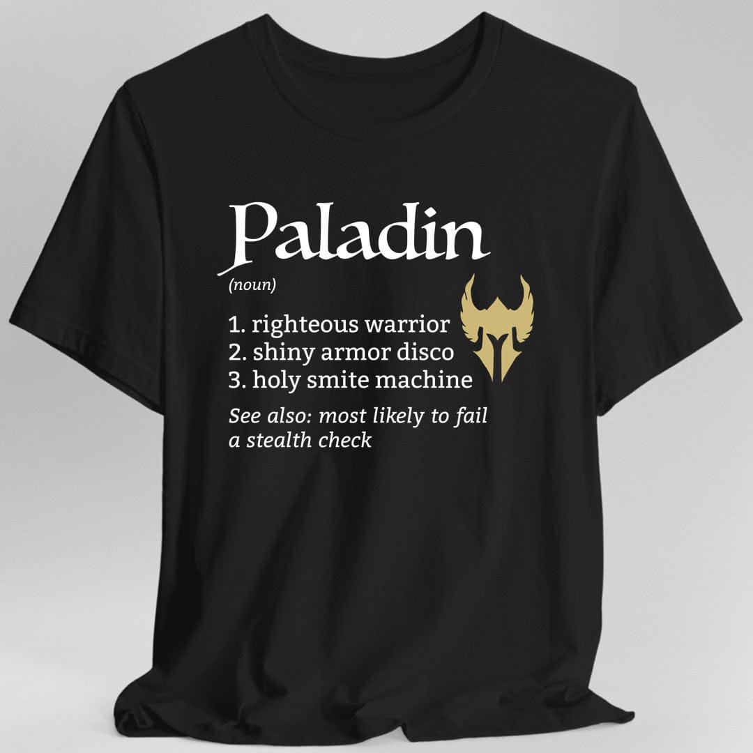 Paladin Class Definition D&D T-Shirt