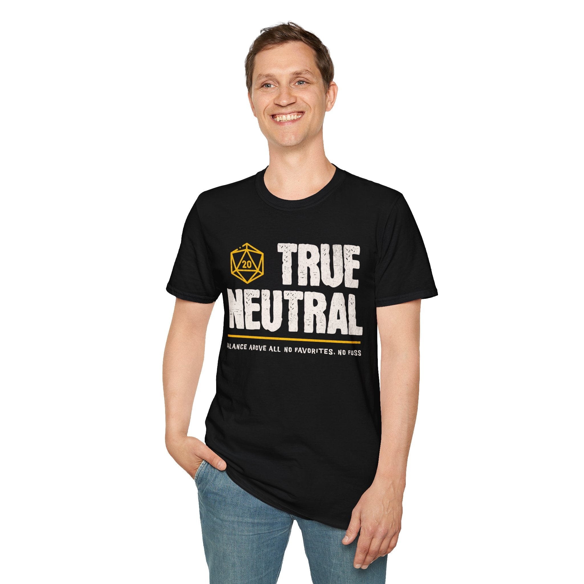 True Neutral Shirt - D&D Alignment T-shirt