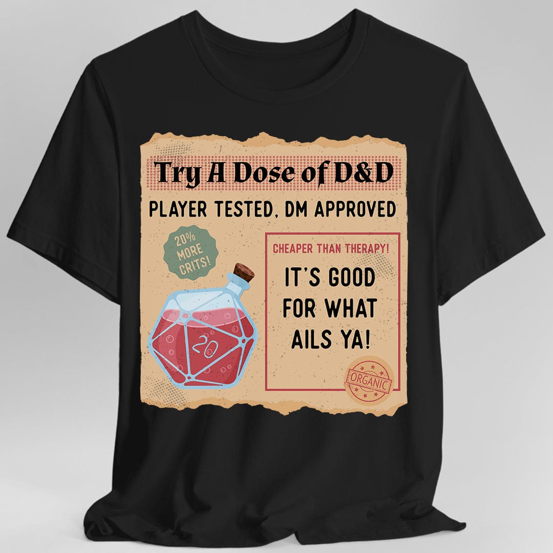Vintage D&D Health Potion T-Shirt